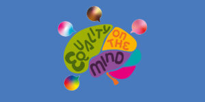 Equality on the mind logo with a stylised brain image