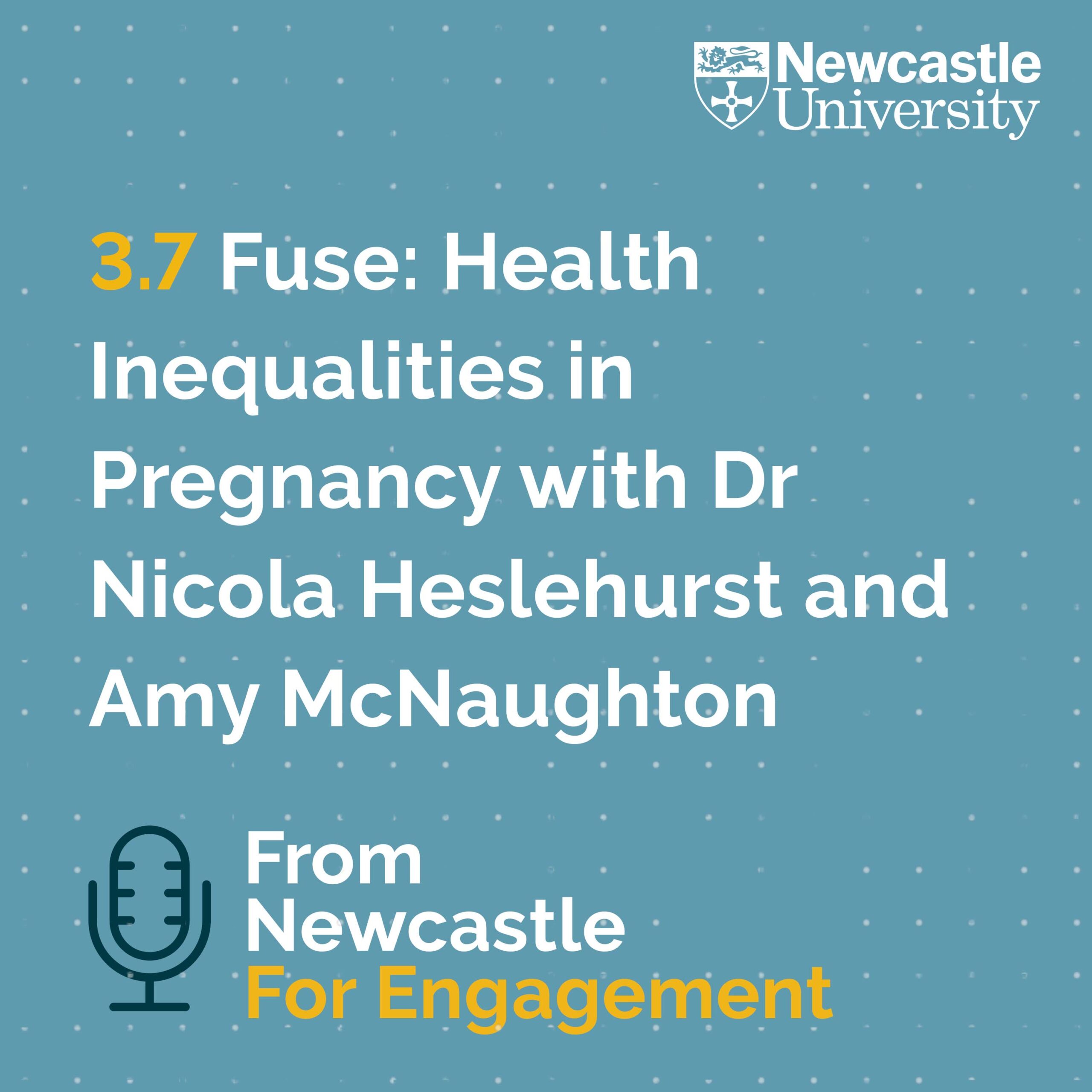 3.7 Fuse Health Inequalities in Pregnancy with Dr Nicola Heslehurst
