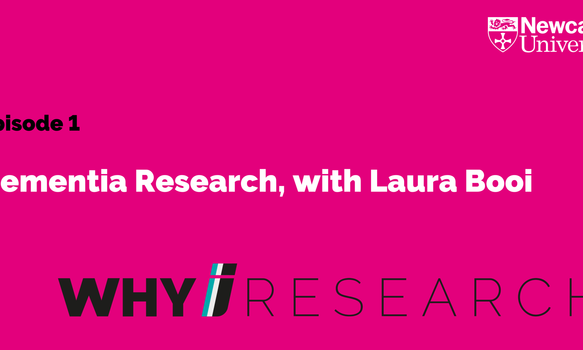 Episode 1 dementia research with laura booi